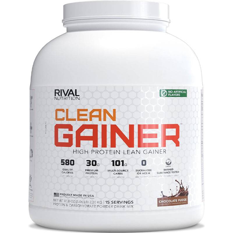 Rival Nutrition Natural Clean Gainer 5lb